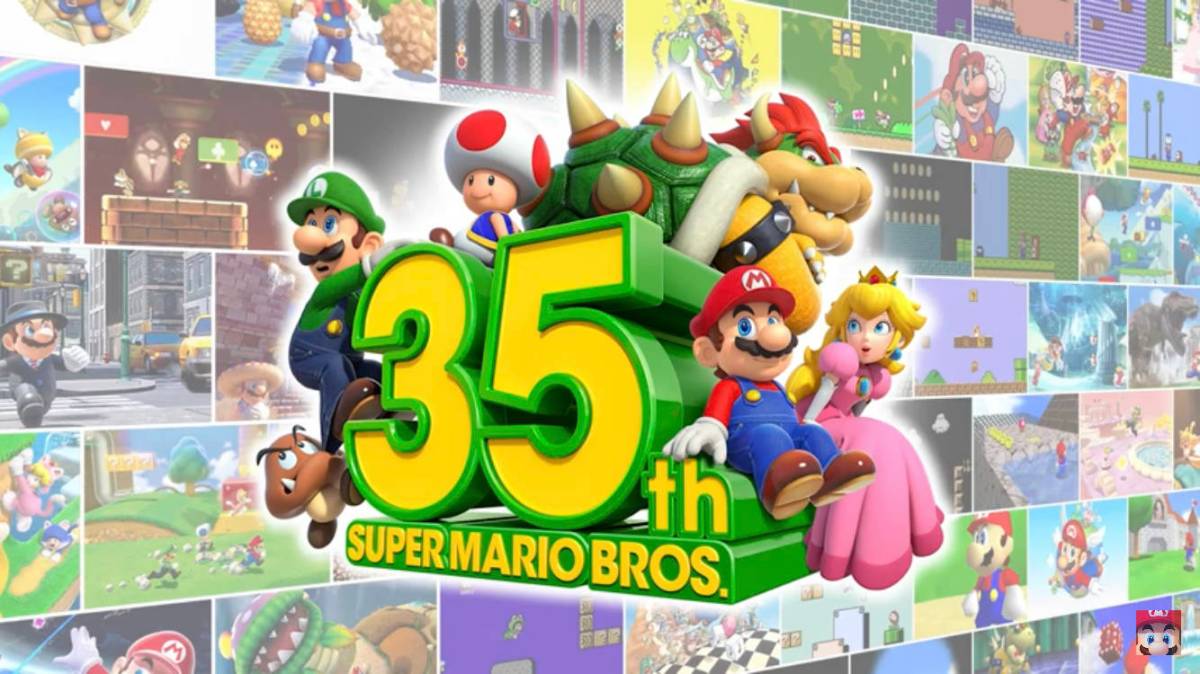 Nintendo festejará el 35 aniversario de Super Mario Bros a lo grande.